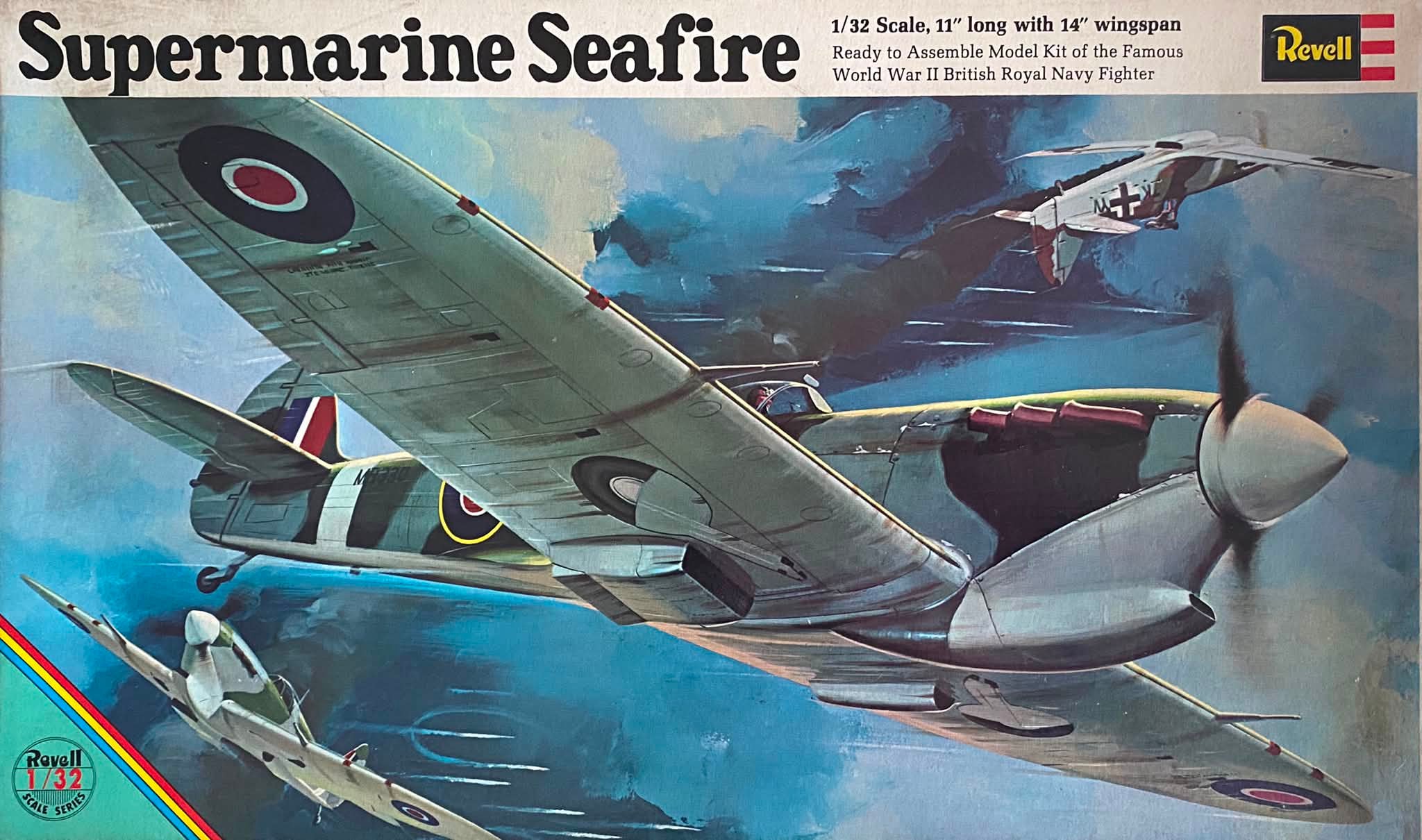 Revell 1/32 Supermarine Seafire プラモデル等… ⭐︎ 昭和 Kit Box