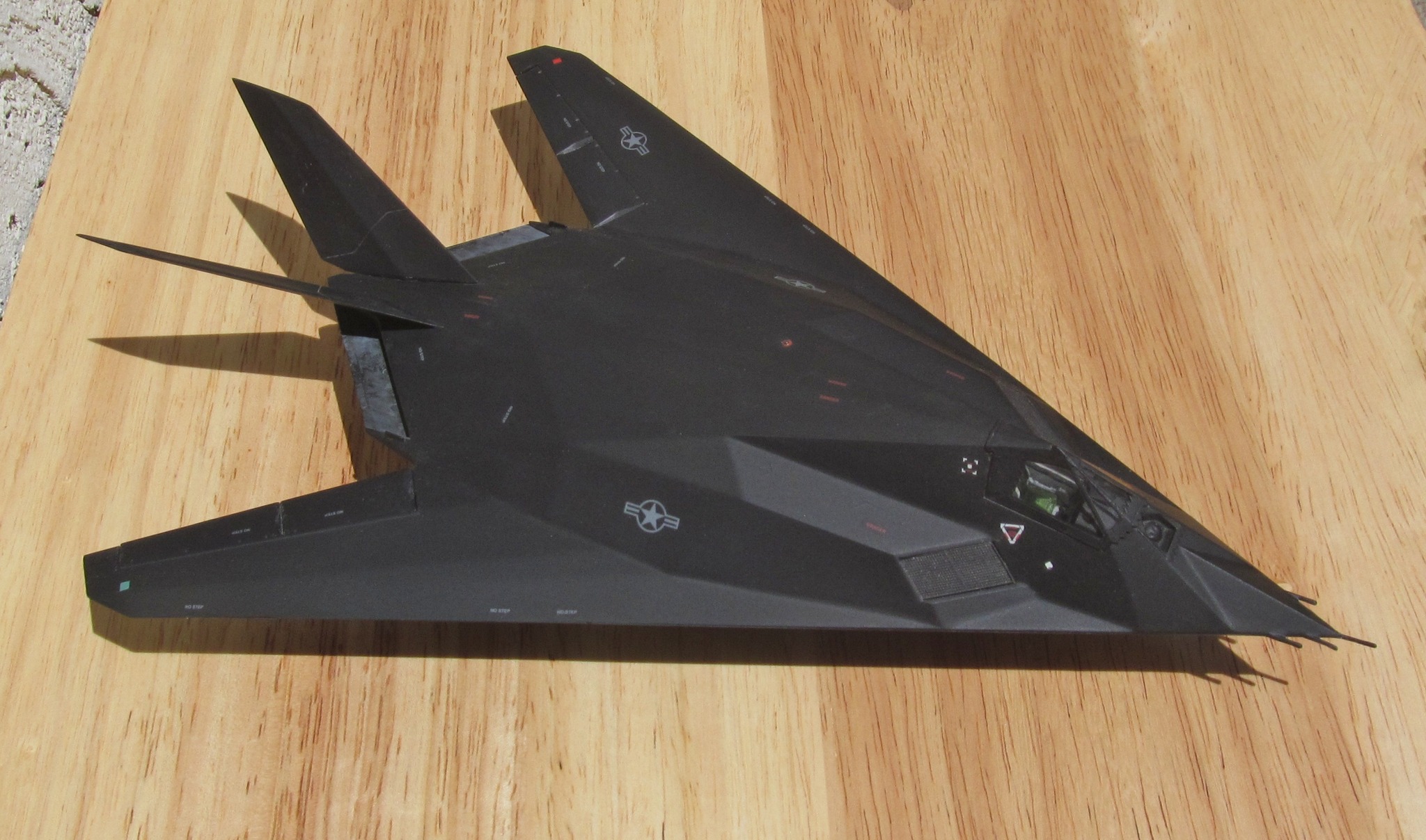 1/48 Scale F-117A Stealth Fighter Model Review