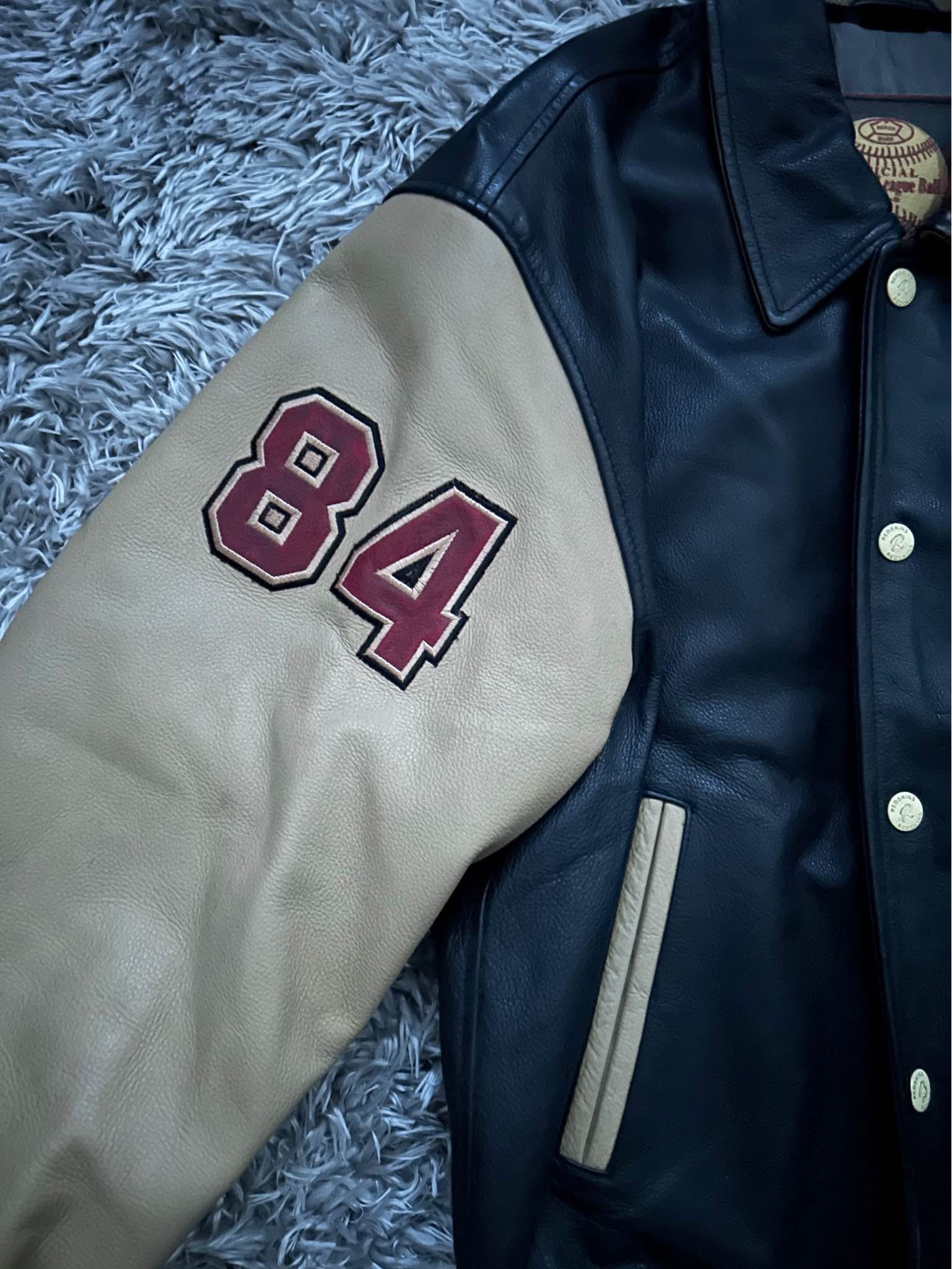 Rare!! American League Ball x Vintage Vintage REDSKINS Varsity 84 