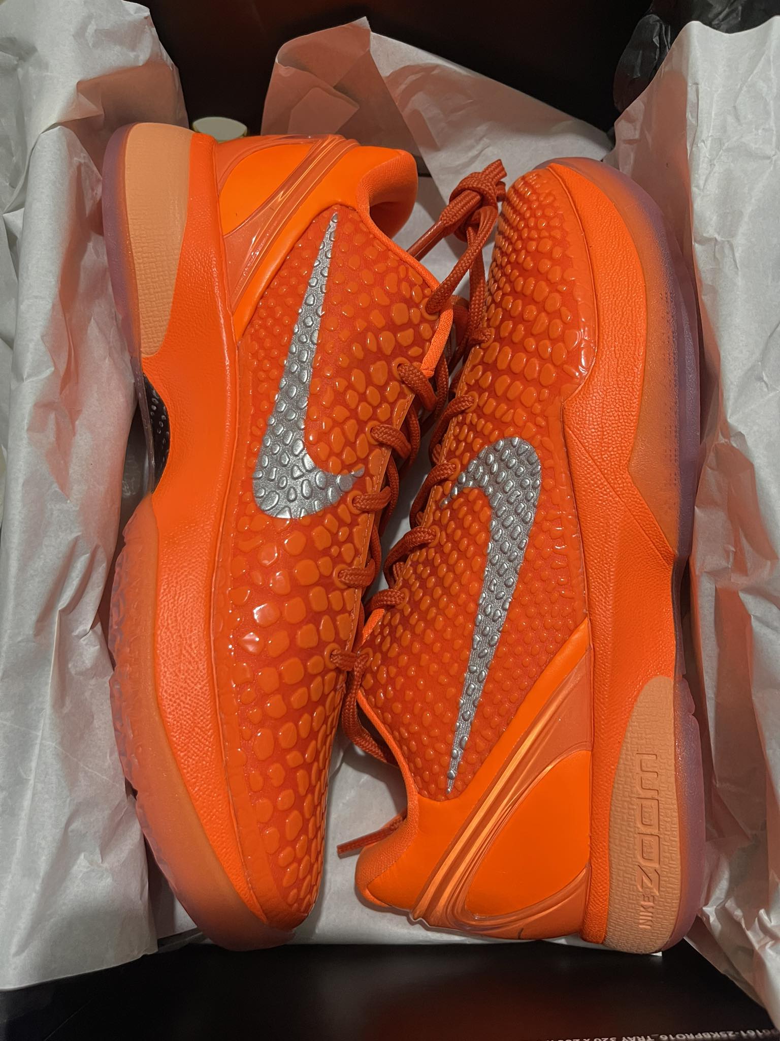 Kobe 6 protro total orange pre order