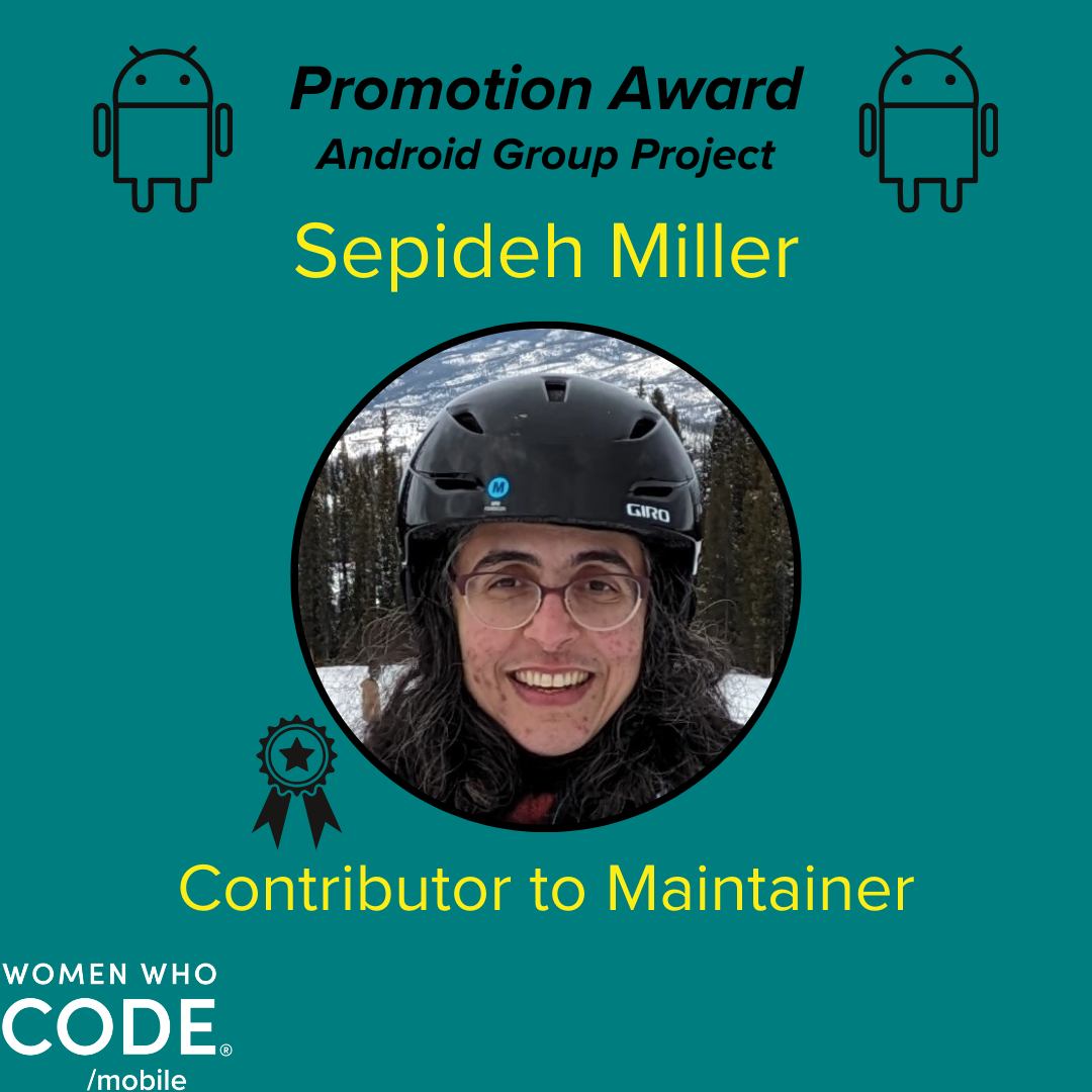 Women - 💜 Promotion Award 💜 Let's celebrate Sepideh Miller for being ...
