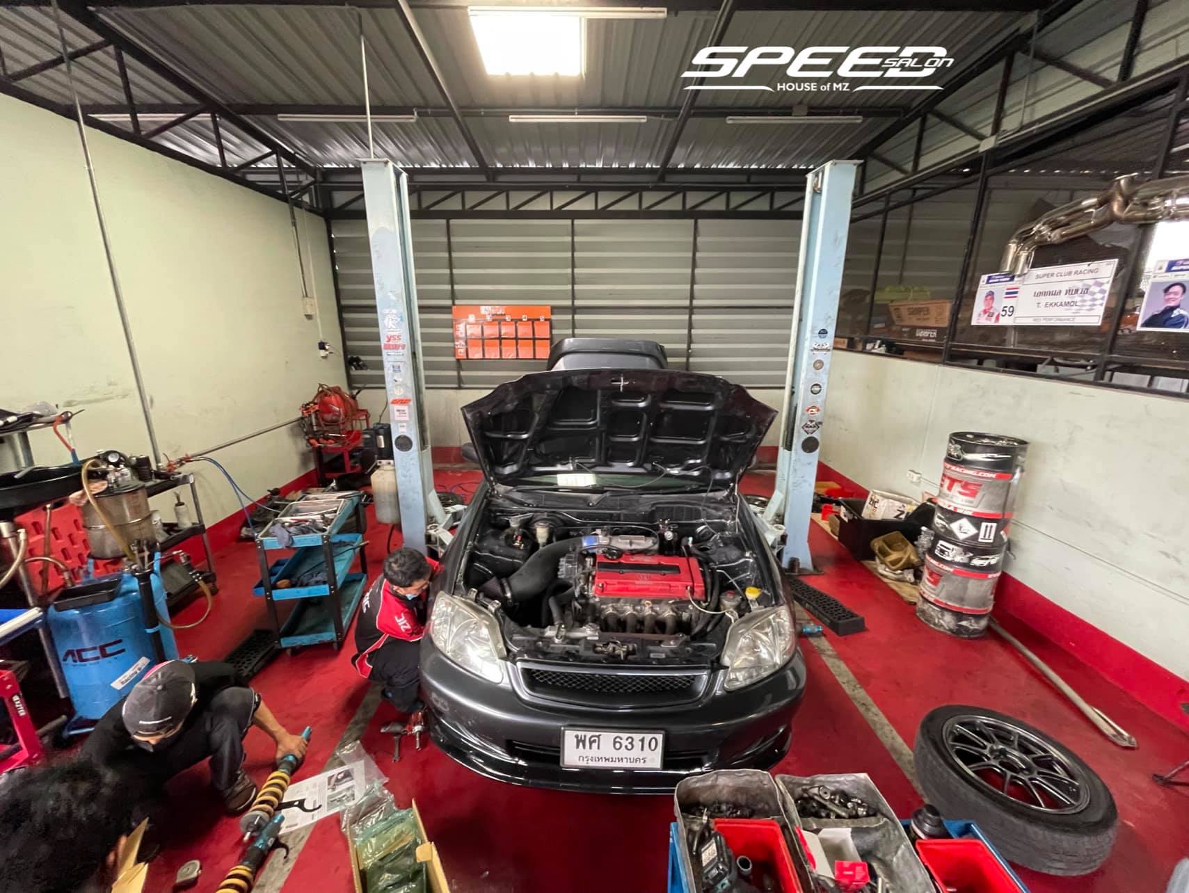 SPEED SALON - Honda EK คูเป่ โช้ค H-Drive R-Spec Subtank...
