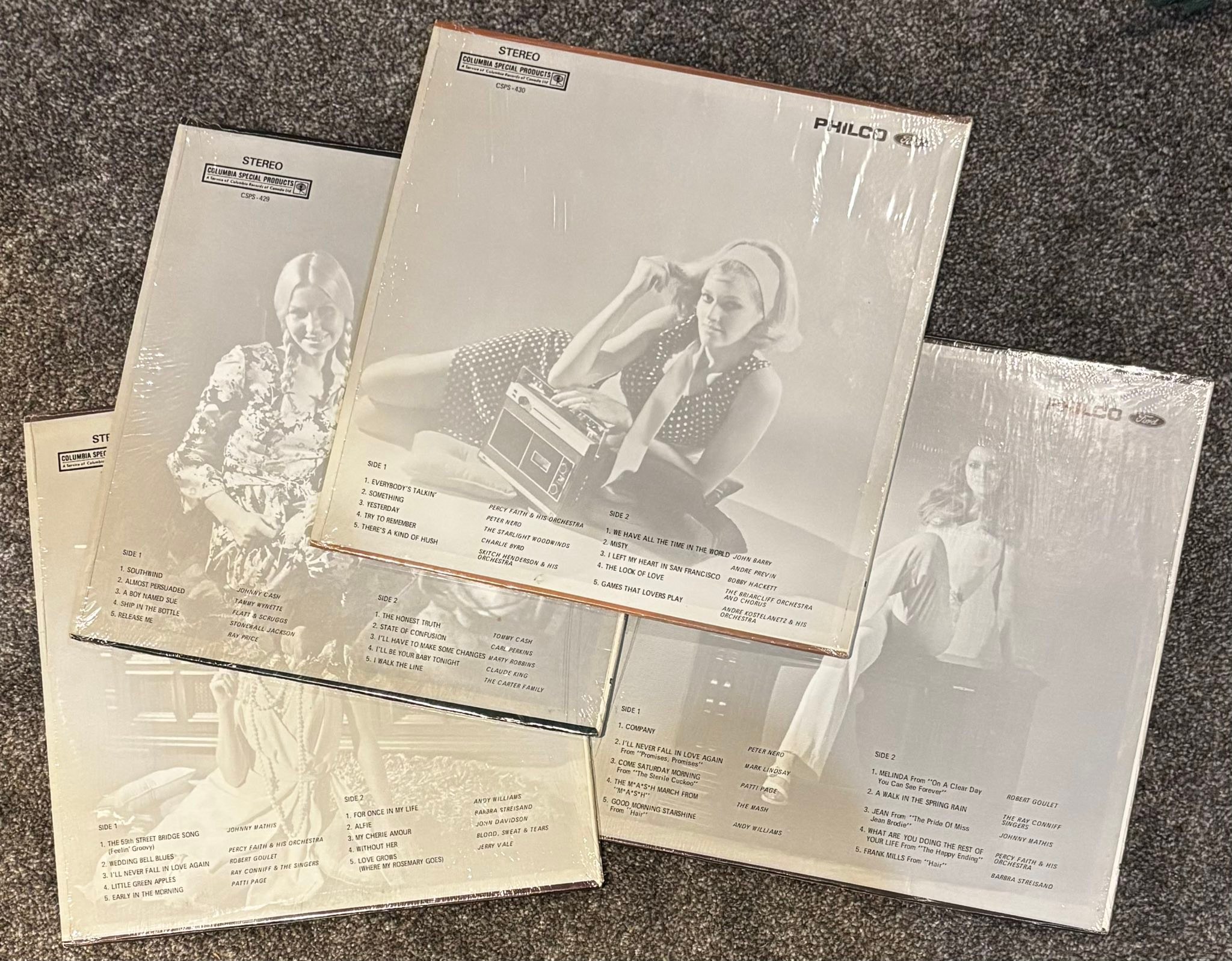 印譜 Philco Ford Canadian Market Compilation Albums