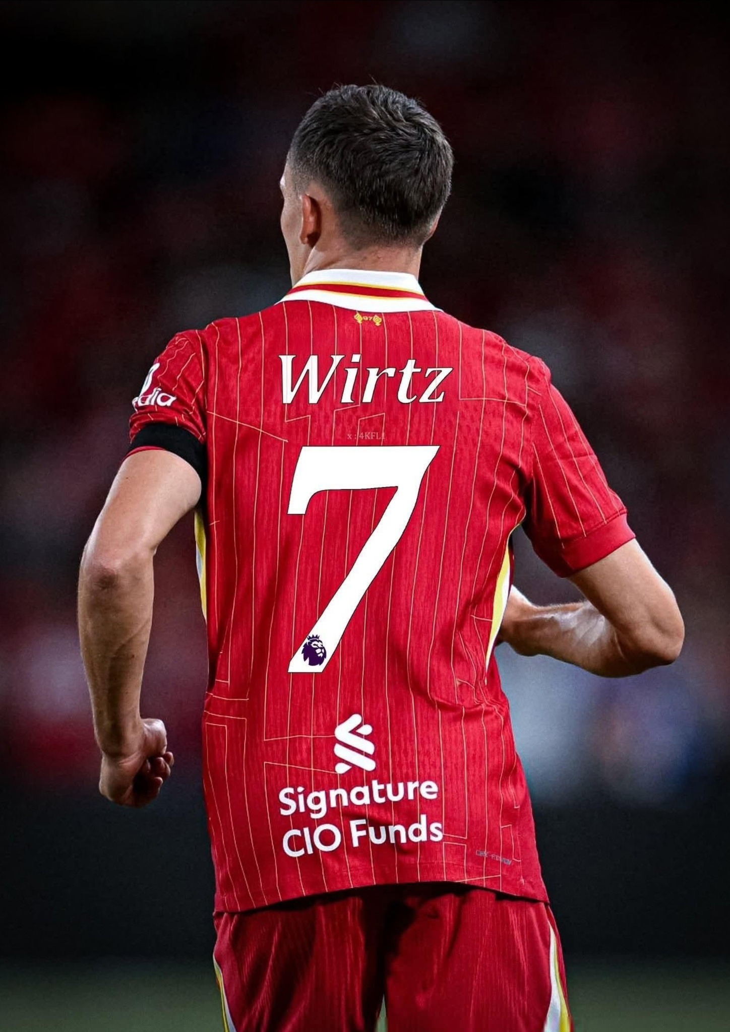 🚨 🇩🇪 Florian wirtz will wear jersey number 7 for Liverpool this