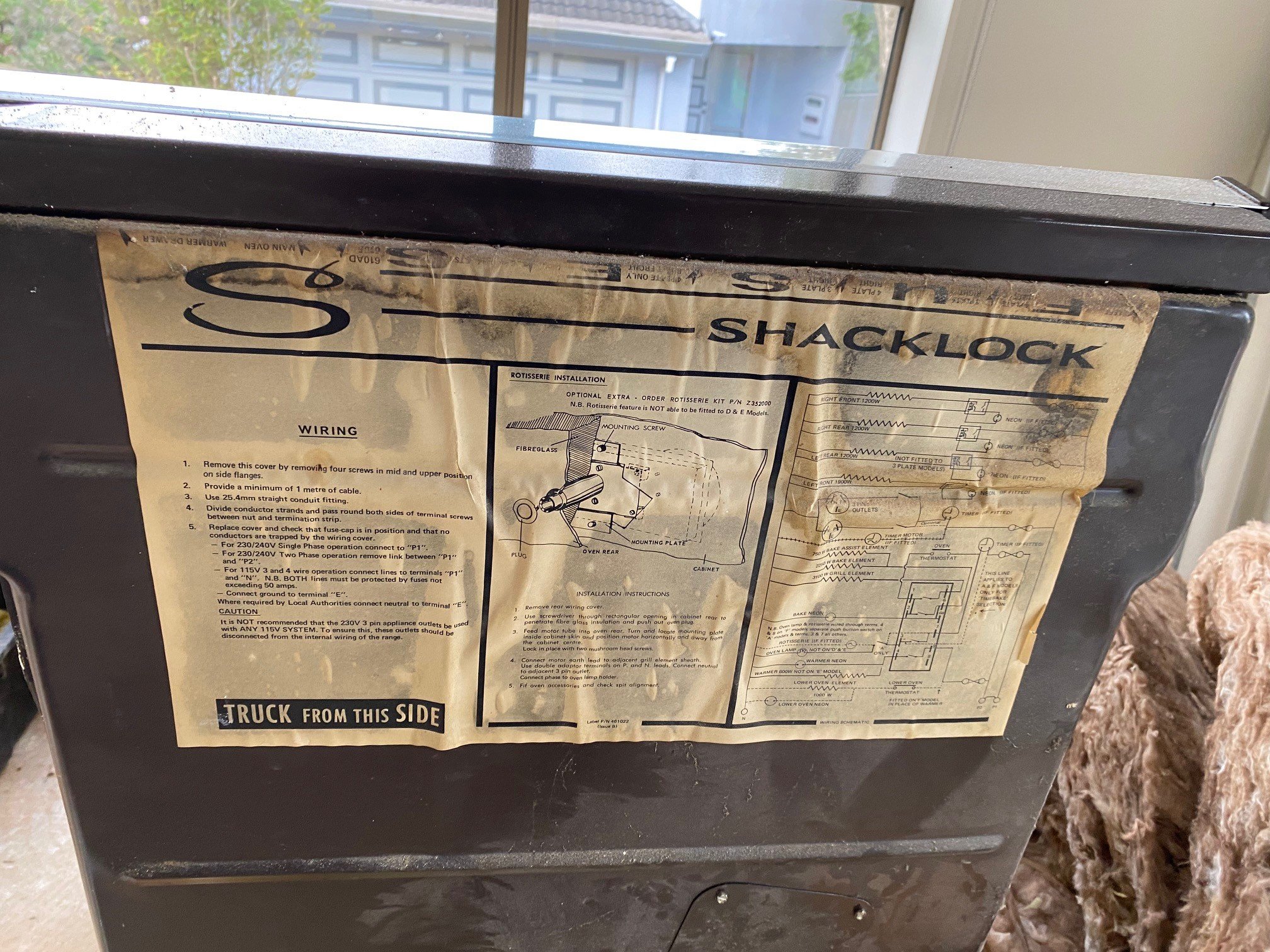 Vintage Shacklock Chef 610 Automatic oven - Ranges & Ovens - Auckland ...