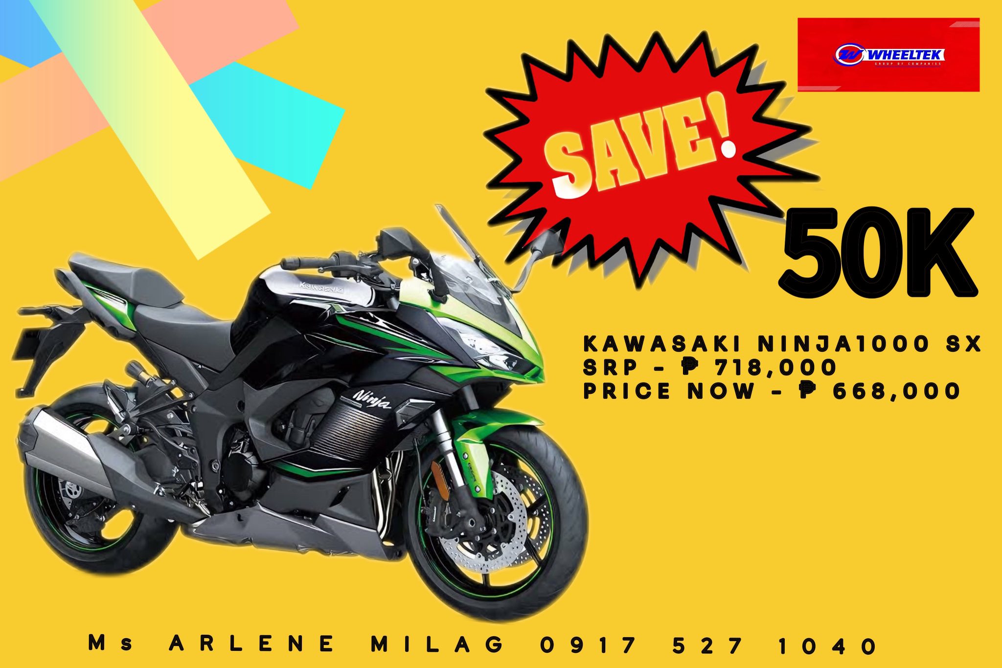 Kawasaki zx-6r promo available now