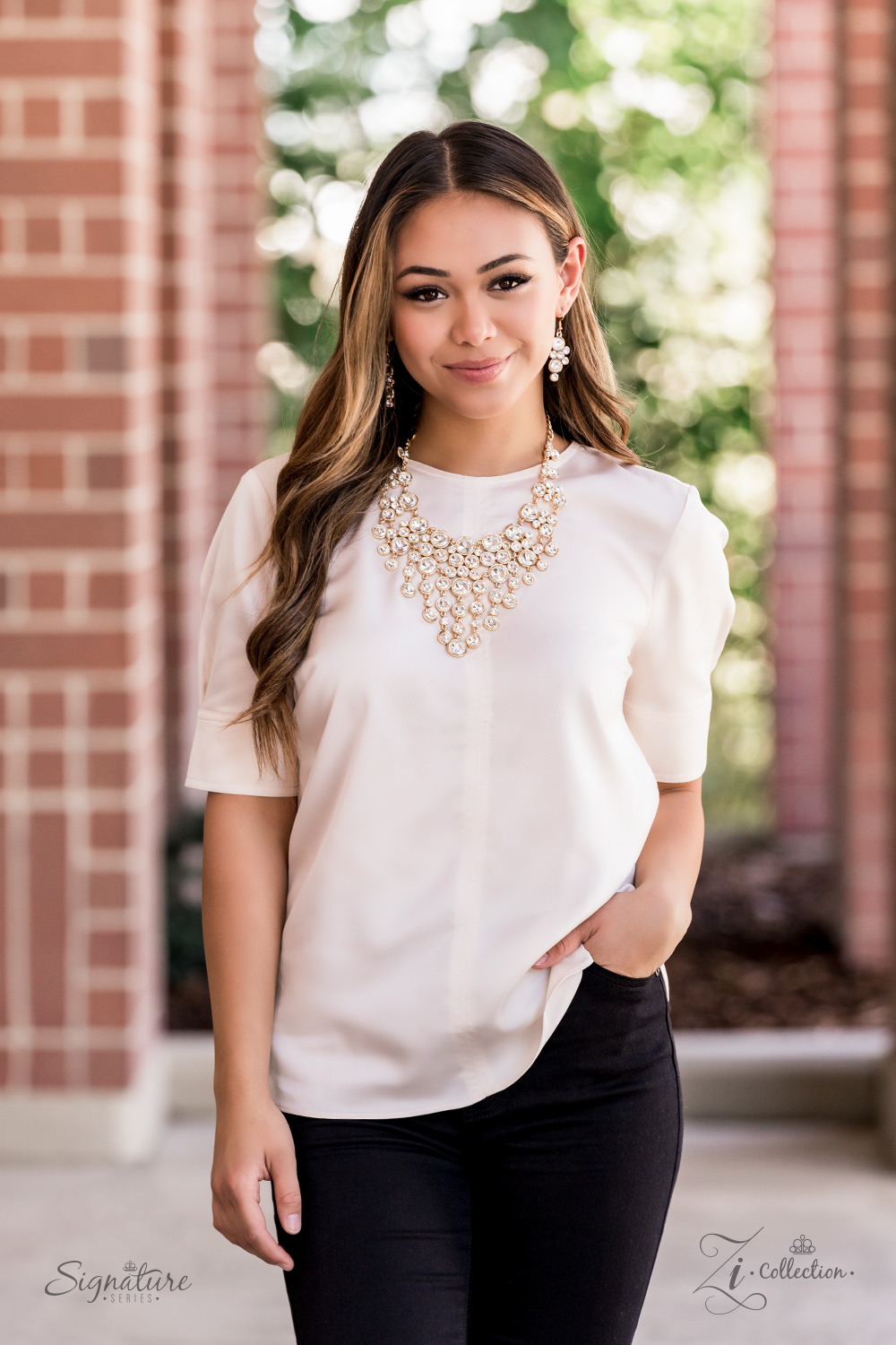 Meet The Rosa, one of our brilliantly sparkling Zi Collection