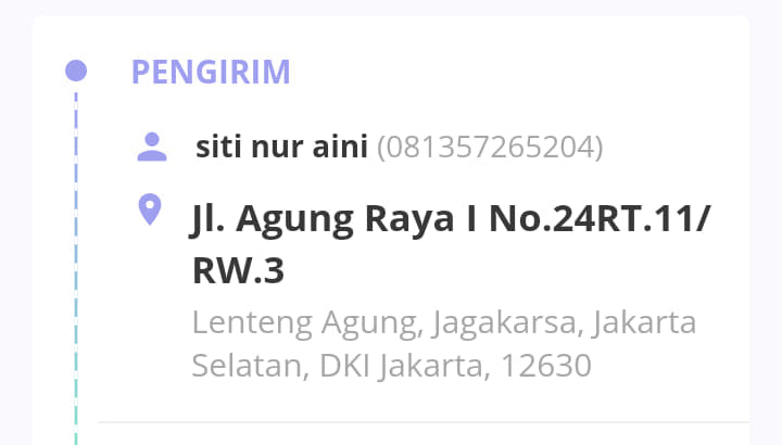 Pelatihan COD dan cetak resi