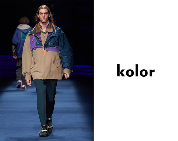 kolor 21AW COLLECTION START ◇ ドライウールサージ ブルゾン(21WCM 