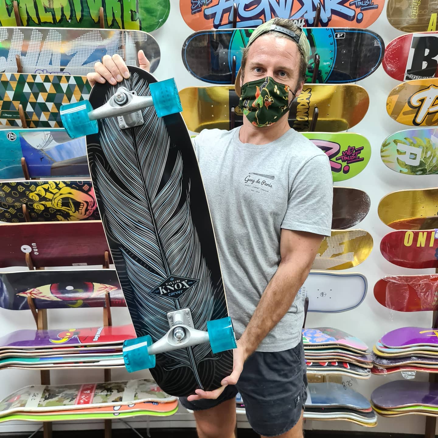 Longboard - The Carver Knox Quill 31.25 Carver スケートボード