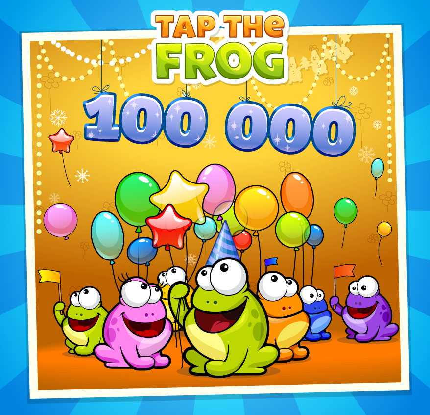 Playfo - Our Tap the Frog Official fan page just reached... | Facebook