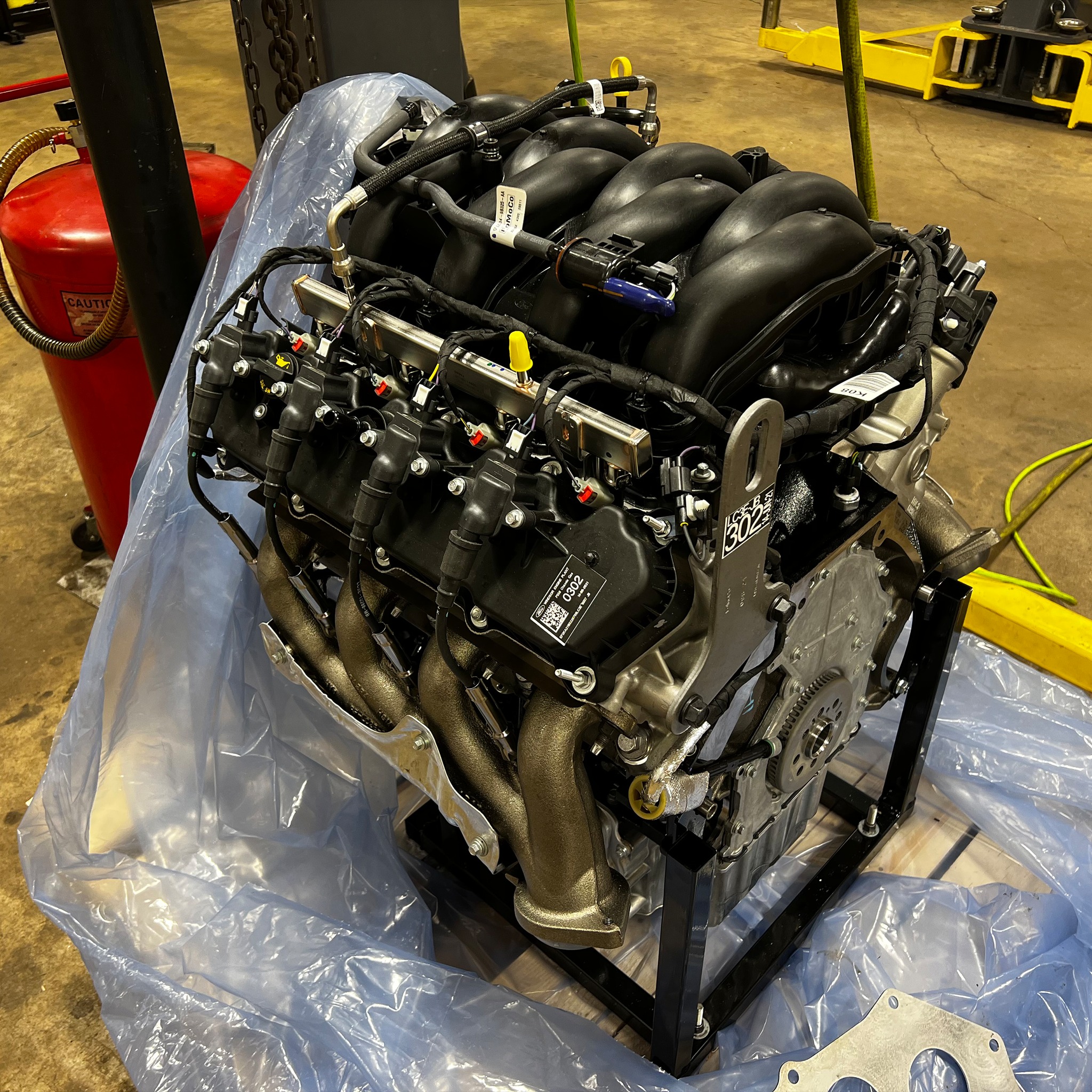 Rodgers Garage - Here is the new engine for the...