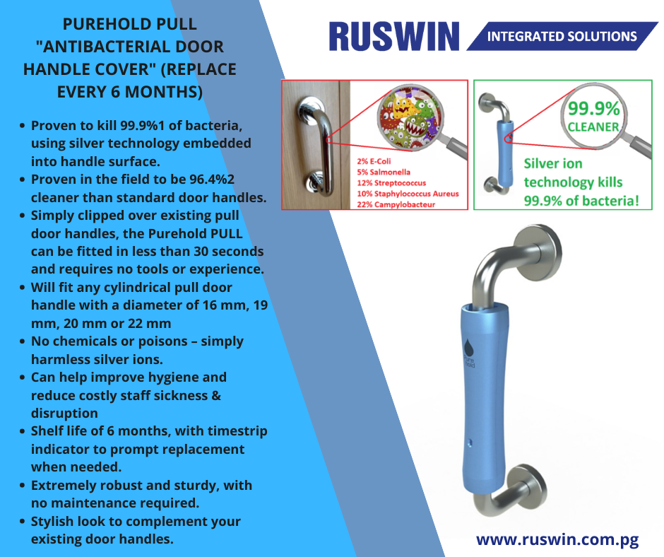 ANTIBACTERIAL DOOR HANDLE... - Ruswin Integrated Solutions