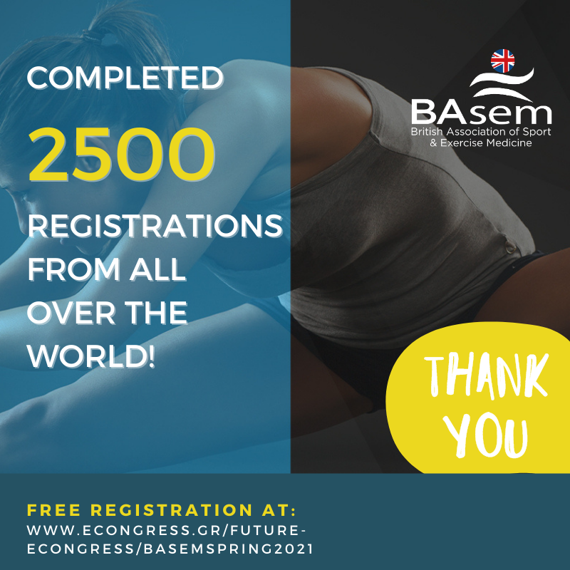We are excited to announce that we have now had 2500 registrations for ...