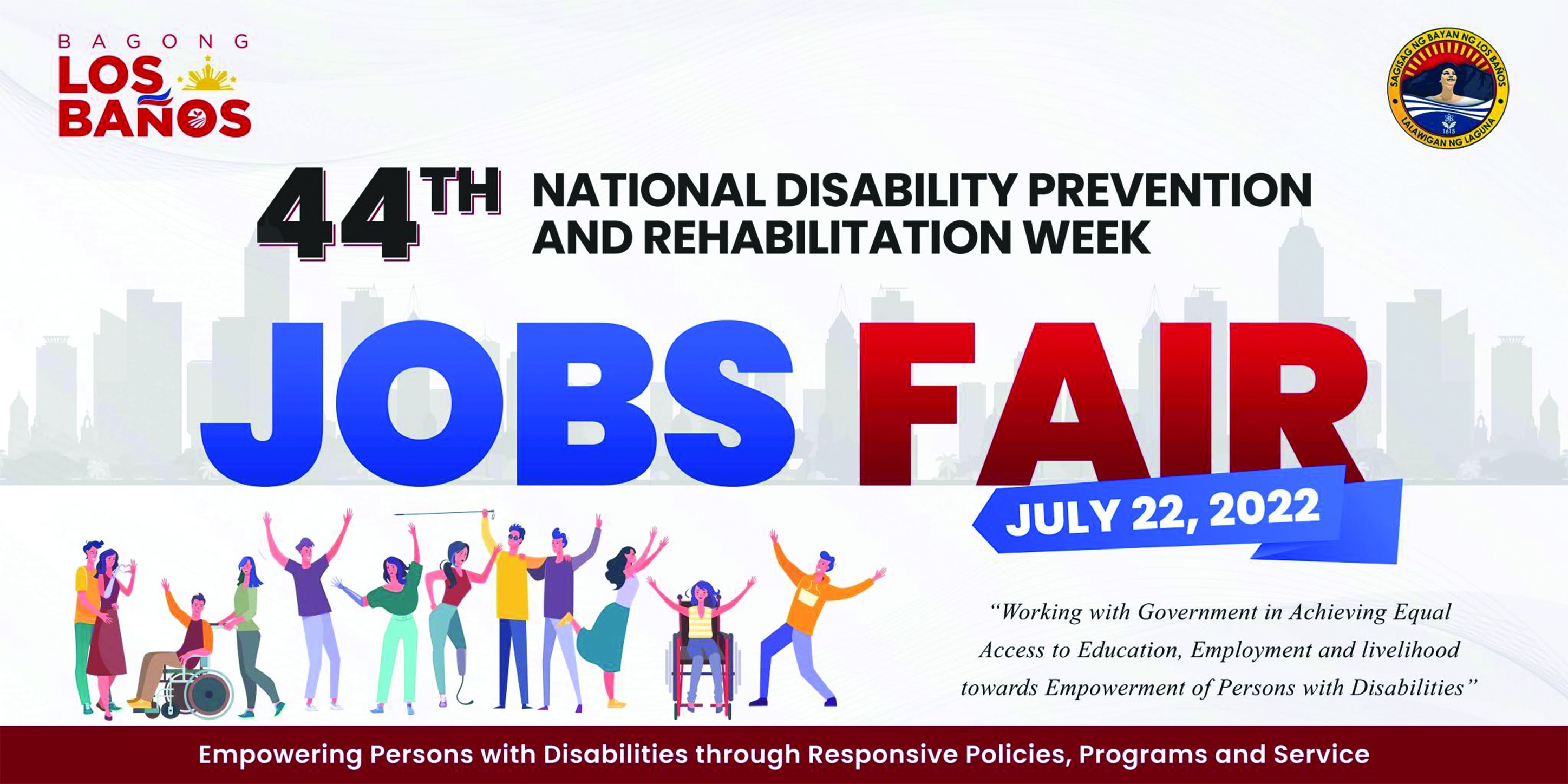 Magandang Balita para sa mga Persons with Disabilities (PWD) nating job ...