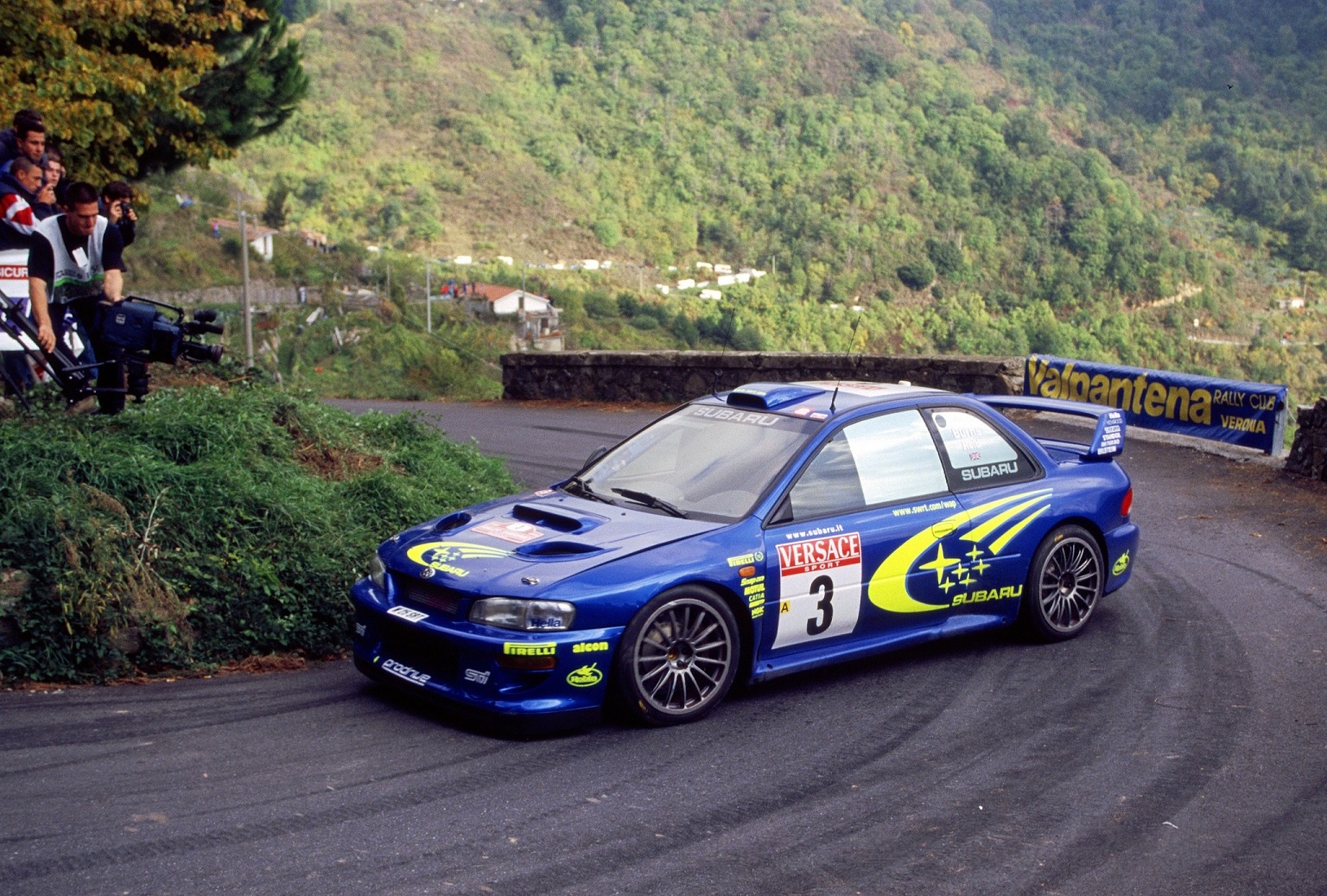 Rally Sanremo 2000 R.Burns / Robert Reid Subaru Impreza WRC 00 