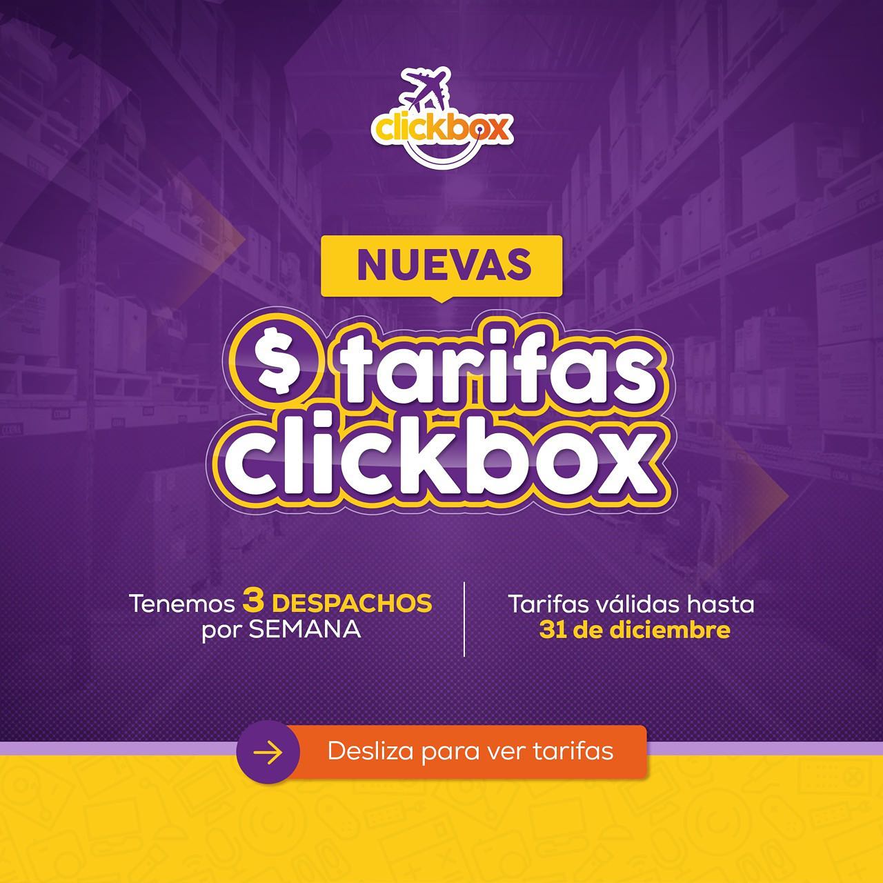 ClickBox - ️🏖🎁 Compra en la página de tu preferencia en... | Facebook