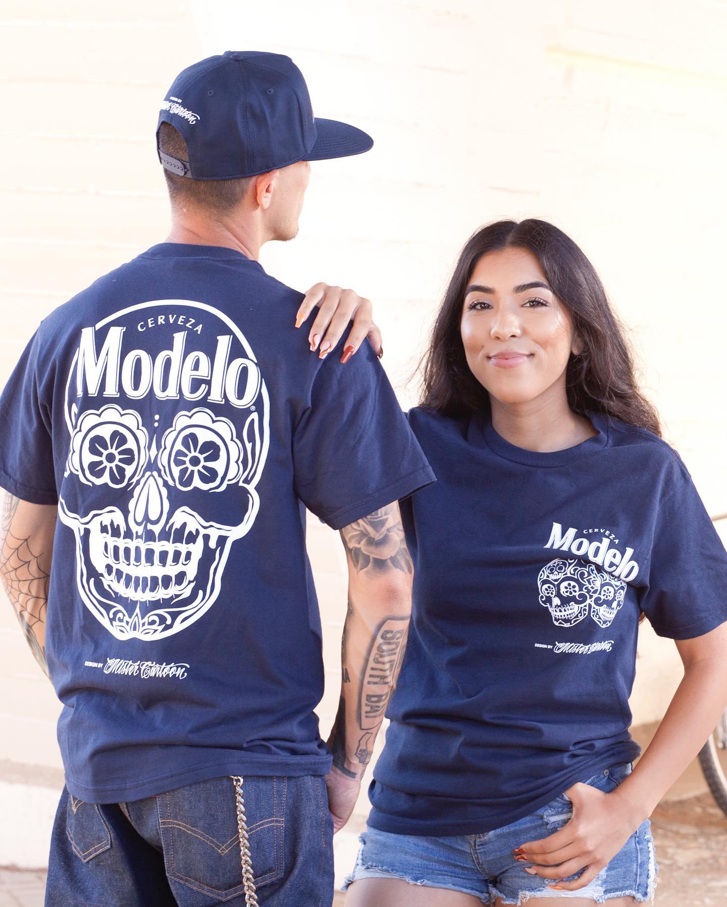 Check out the limited edition Mister Cartoon X Modelo merch using