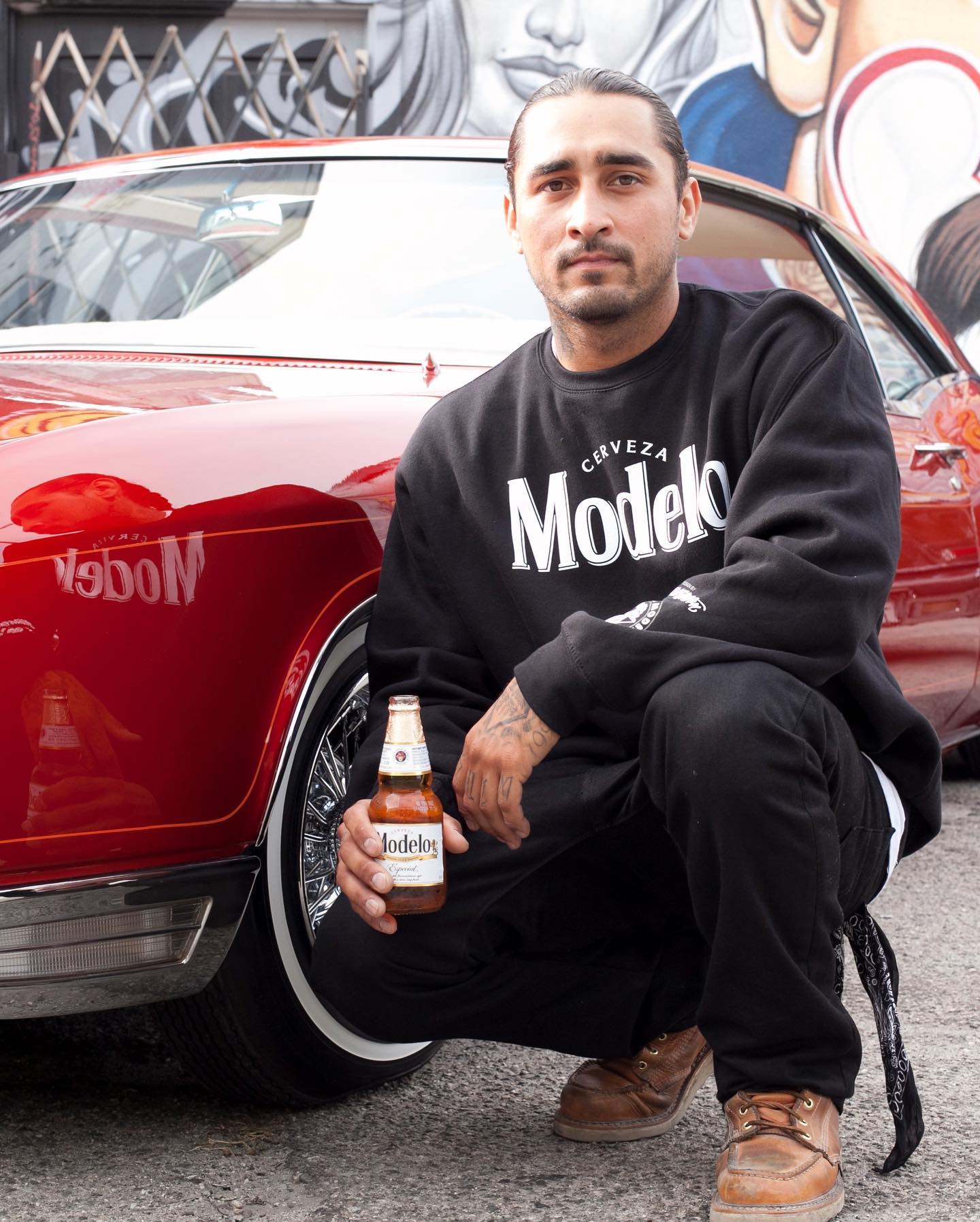 Check out the limited edition Mister Cartoon X Modelo merch using