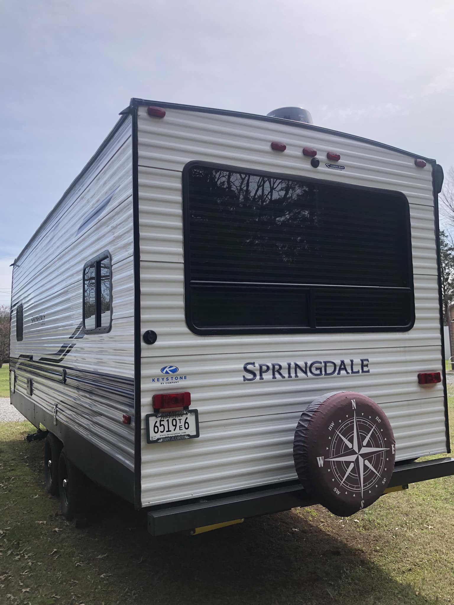 Keystone RV Trailer Owners Group | Our 220RD does not have a ladder ...