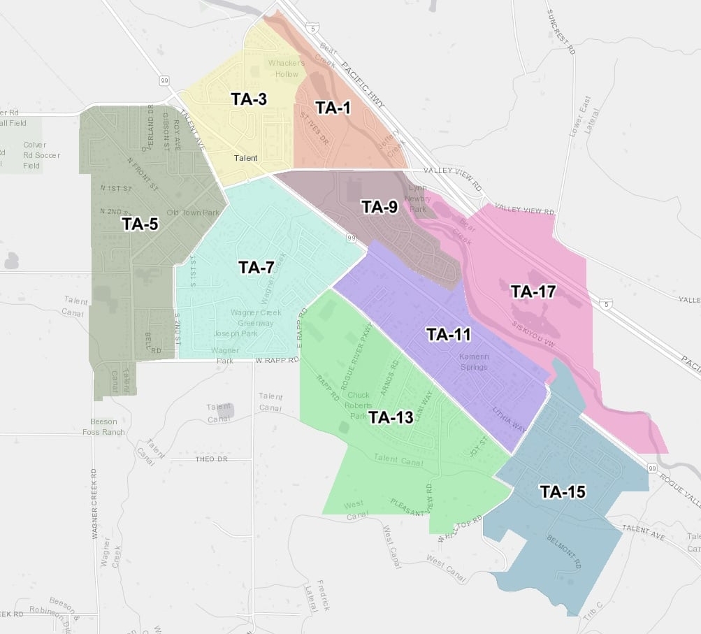 City - New Evacuation Maps are now ONLINE! The City of Talent is ...