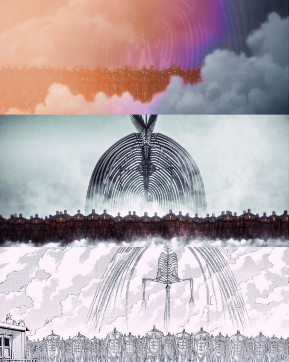 โอตาคุใส่แว่น - The Rumbling 3 เวอร์ชั่น : อนิเมะ vs... | Facebook