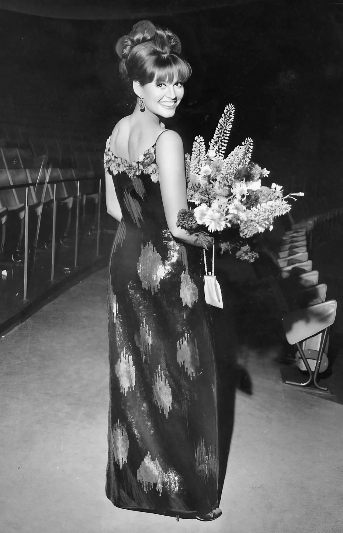 1965 formal dresses Cardin. Evening INSTOCK-2