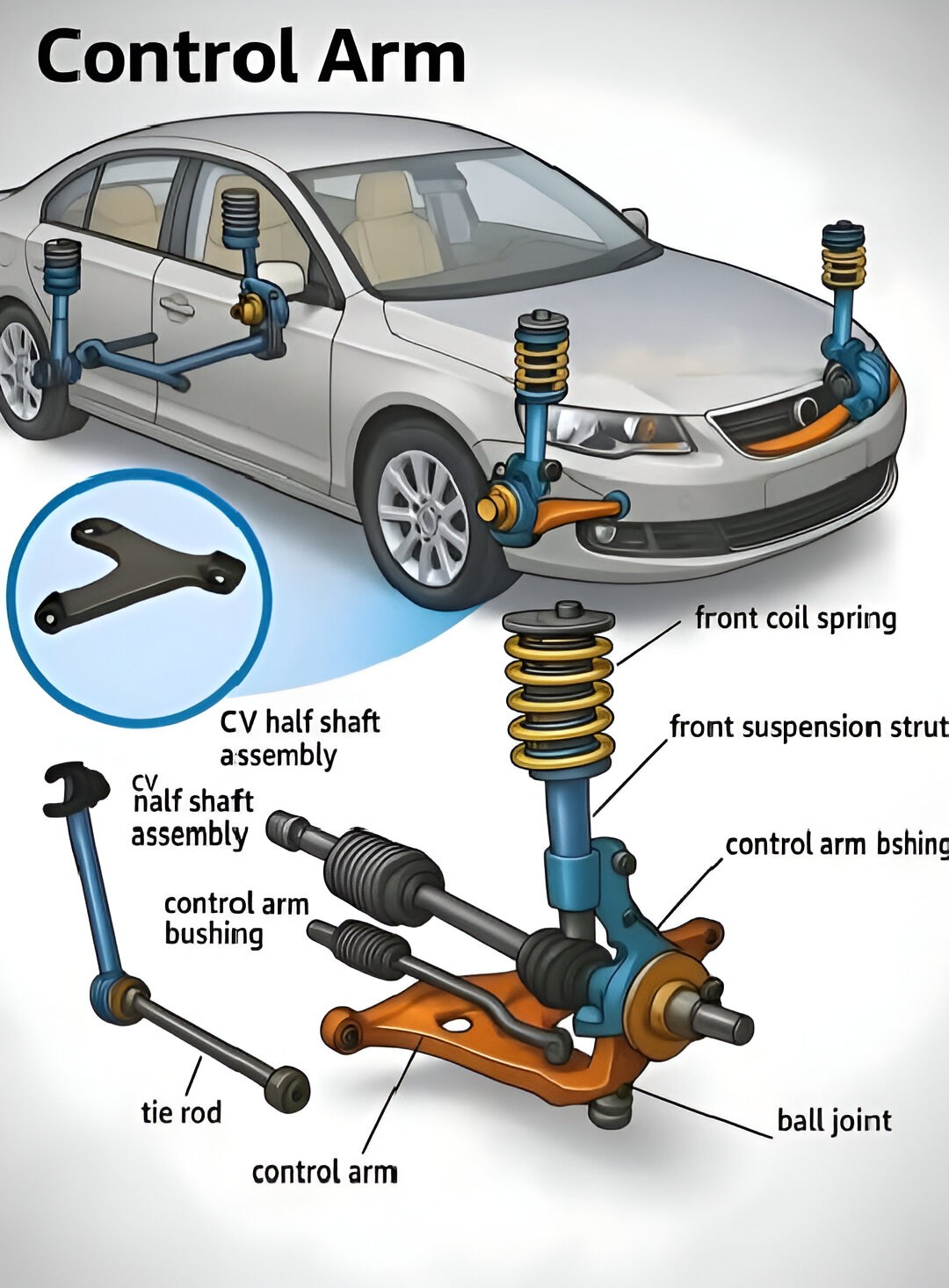 Auto electrics🚖 | 🚗 Control Arms - The Unsung Heroes of Your Car's ...