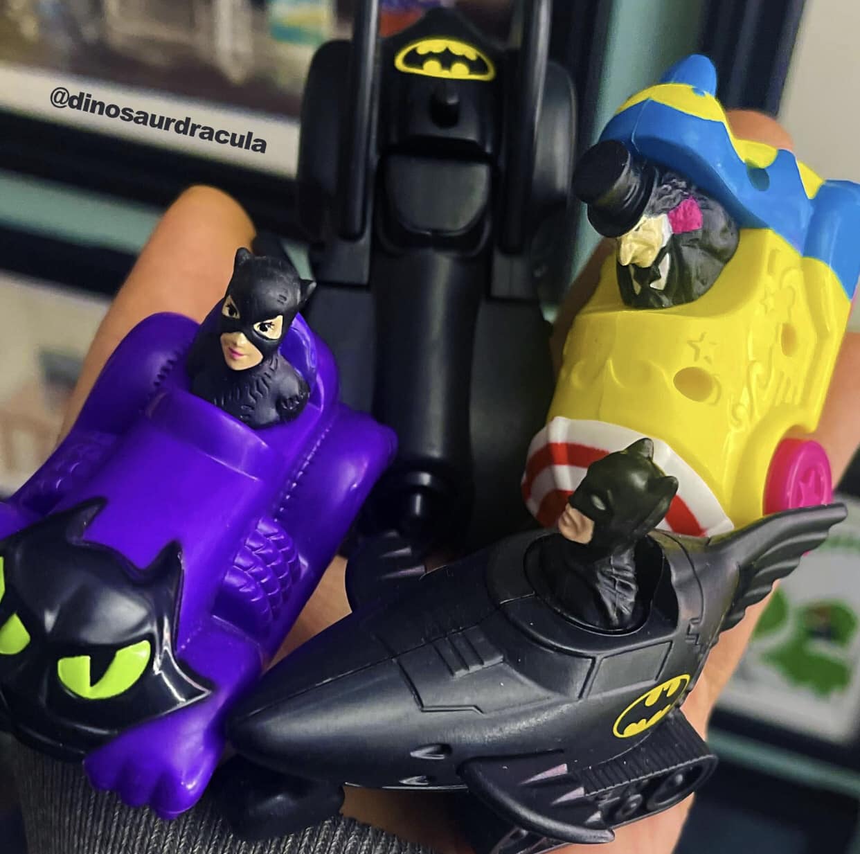 Batman the Animated Series Happy Meal toys from 1993 McDonald's