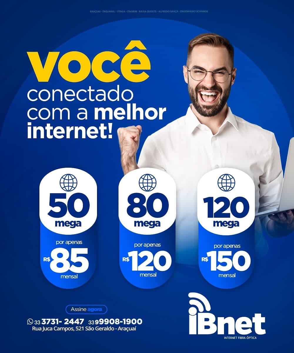 IBNET TELECOM - Quer se conectar com a melhor internet de...