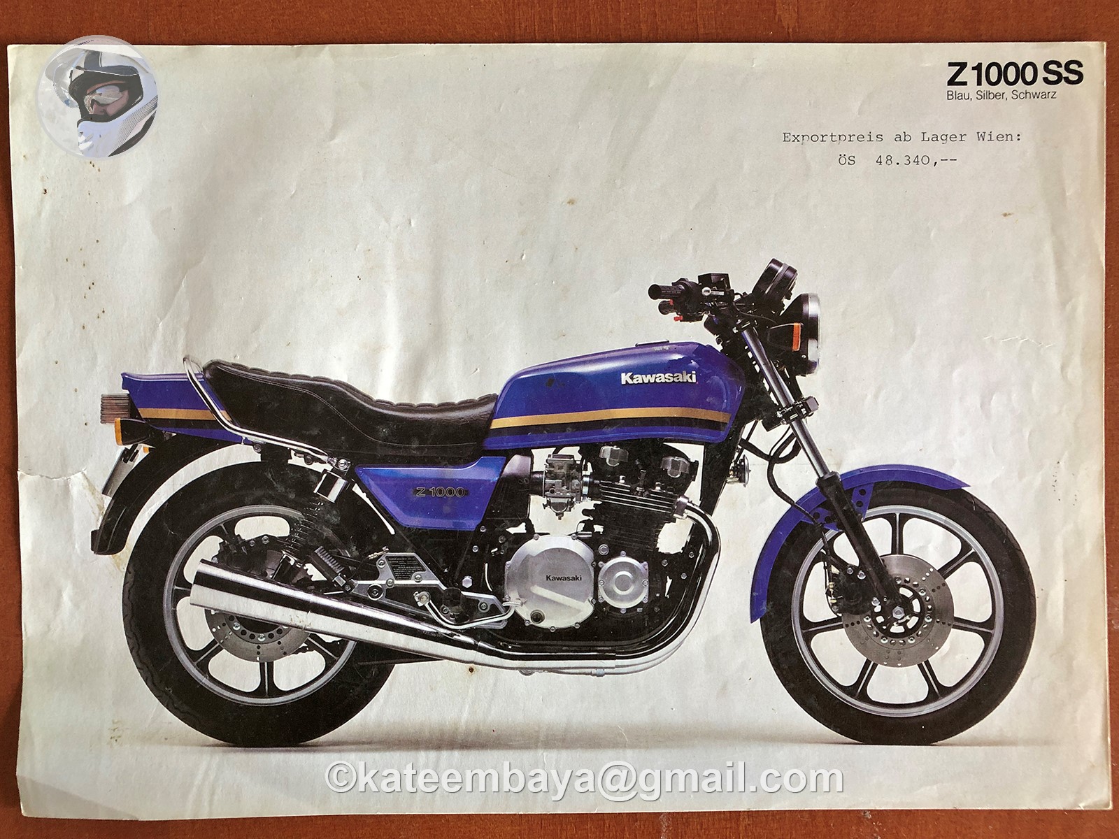 Moto Retro: Kawasaki Z 1000 SS  obviously Z 1000 J, but it