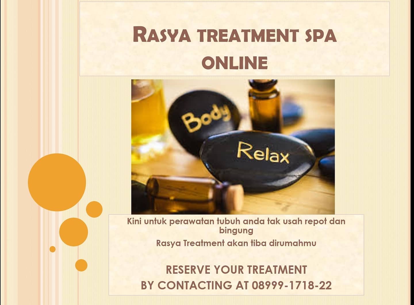 RaSya_22 - Rasya Treatment Spa Online #spaonline... | Facebook