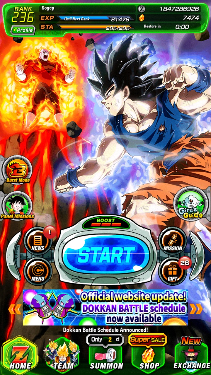 Compte Dokkan Battle Global - Jeu Dragon Ball Z Sur Mobile, Neuf (compte Non Utilisé)