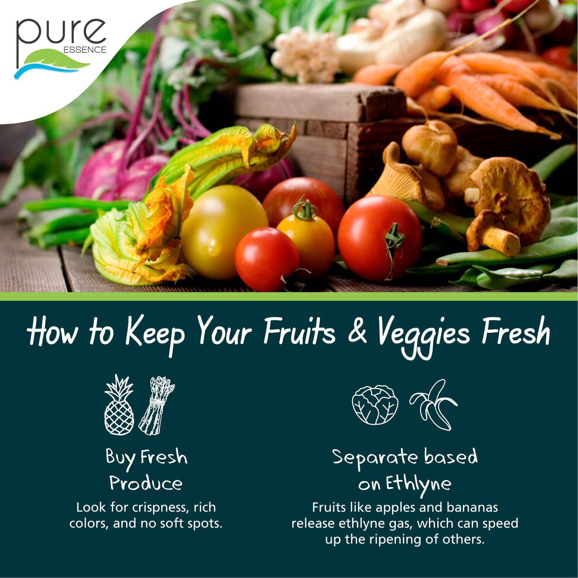 Pure Essence - Who else loves having #FreshFruits and #Vegetables in ...