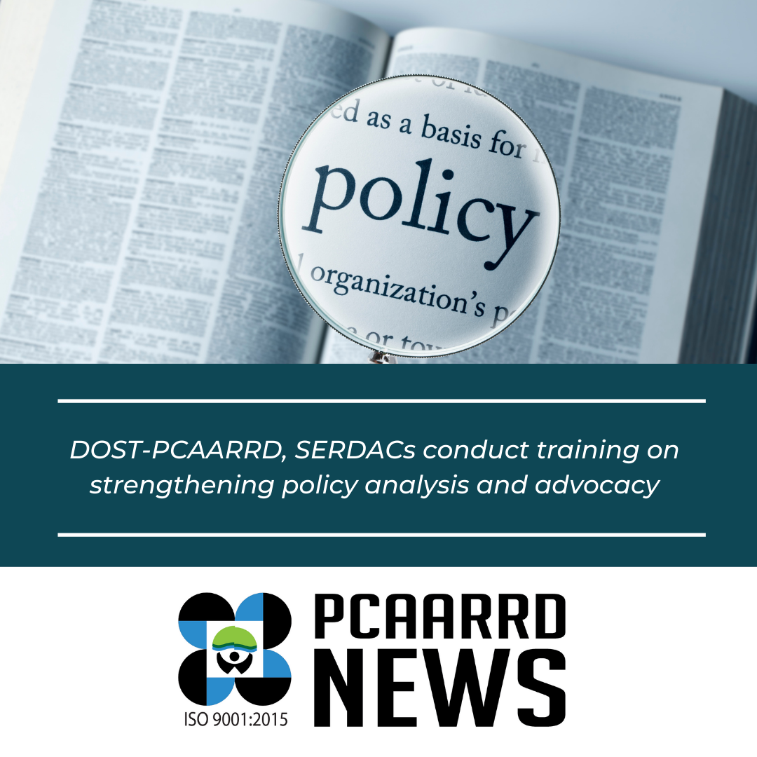 DOST PCAARRD - DOST-PCAARRD and the Socio-Economic... | Facebook