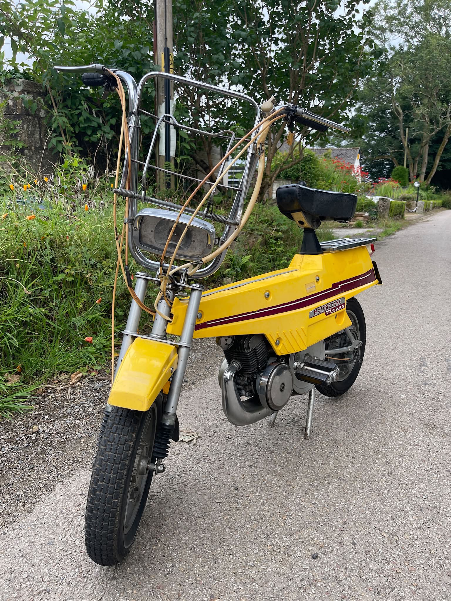 1974 Motobecane Moby X7 motorcycle review and riding experience