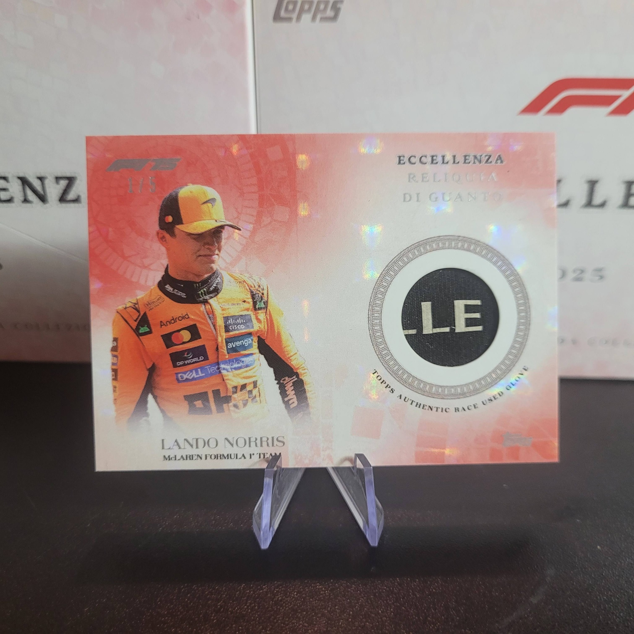Lando 1/5 2025 Eccellenza Glove Patch