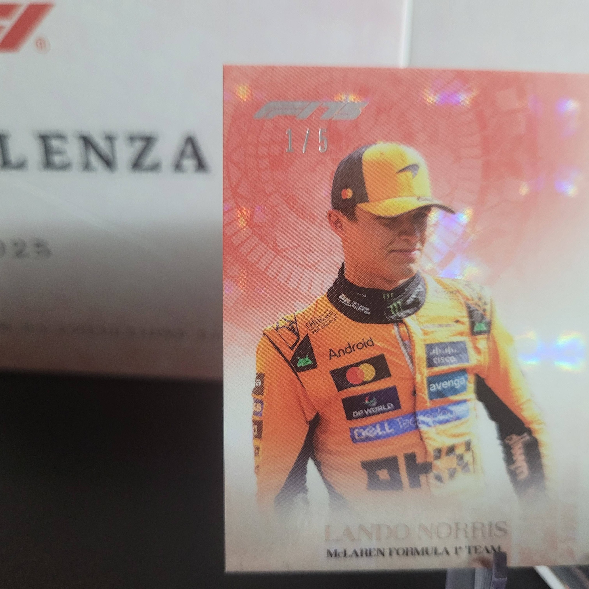Lando 1/5 2025 Eccellenza Glove Patch
