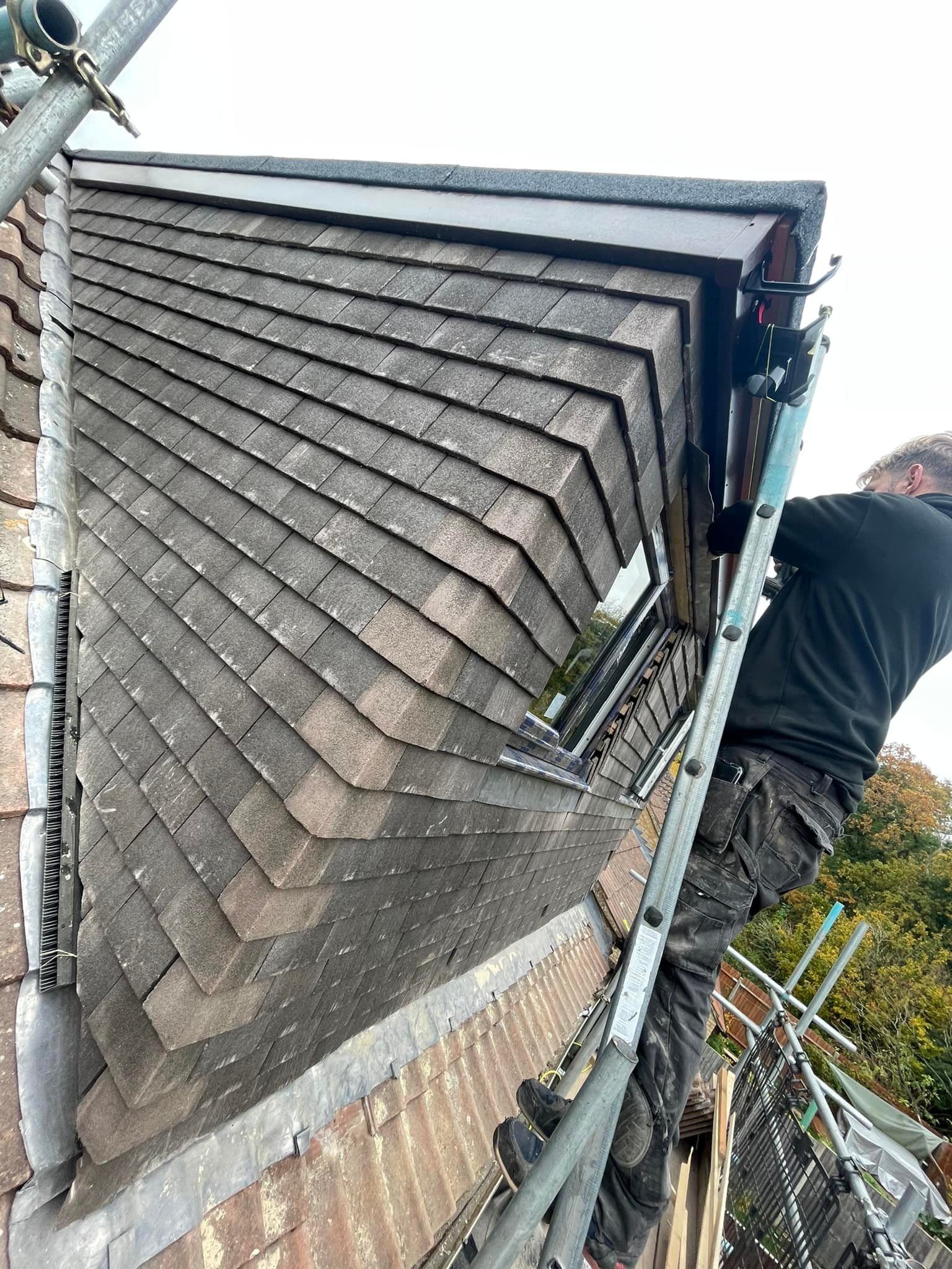 ecoTrus - Dormer added in Cambridge this week. Extremely...