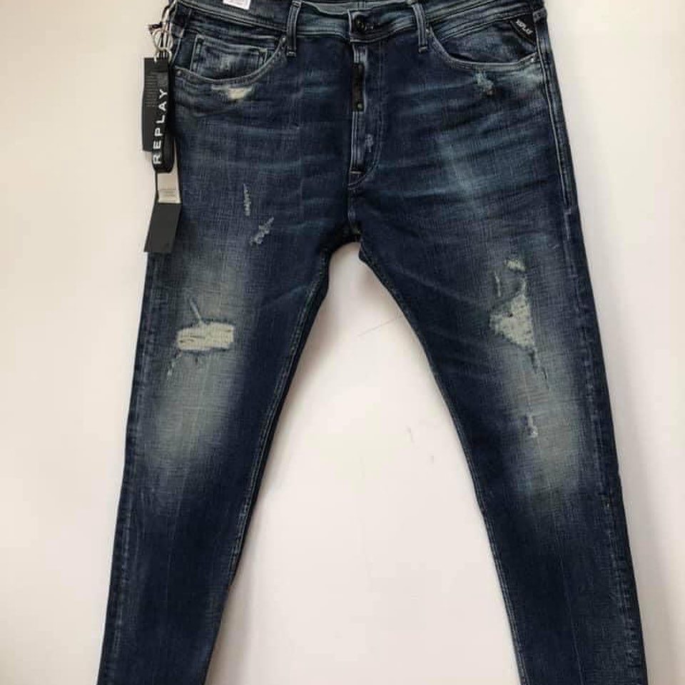 Brand new REPLAY maestro denim selection skinny Jeans in blue