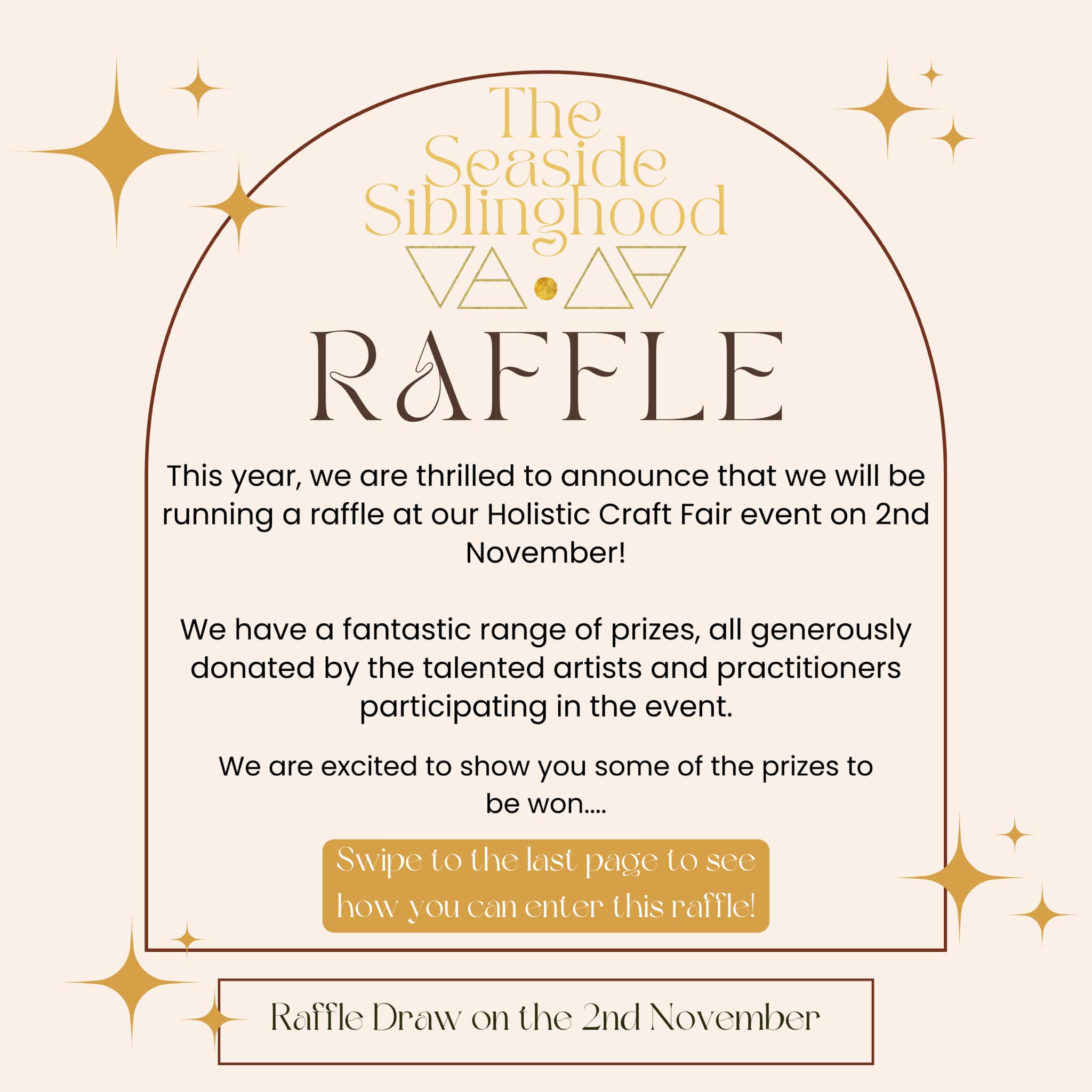 🎉 Exciting Raffle... - The Seaside Siblinghood - Brighton