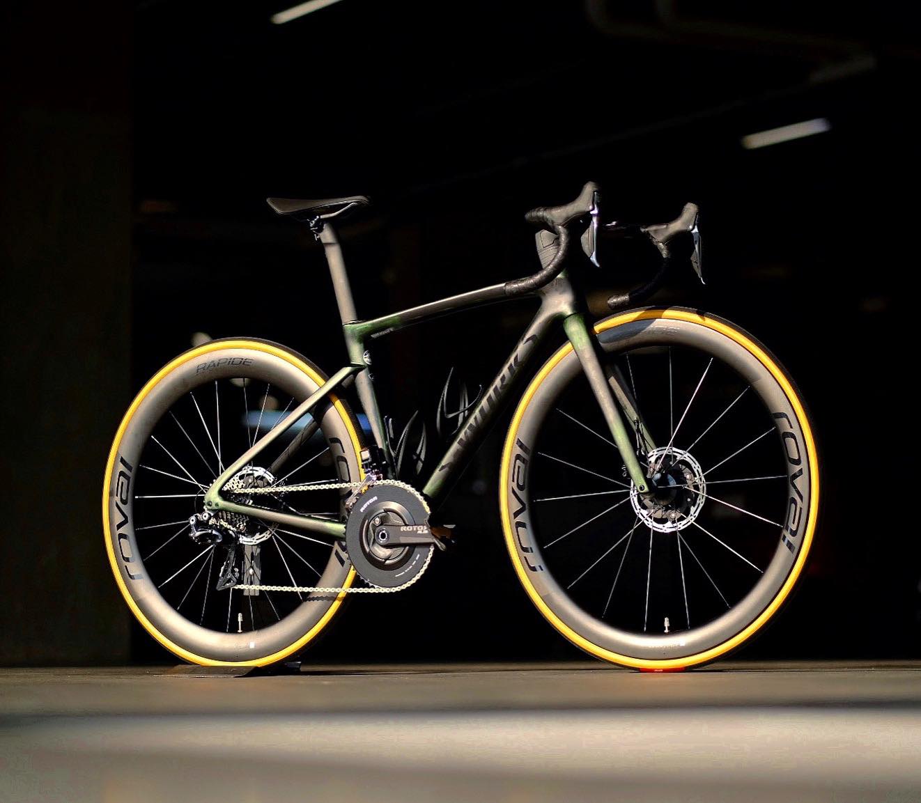 🖤💚 💚🖤 SPECIALIZED S-WORKS TARMAC SL7 Color : Carbon/Chameleon