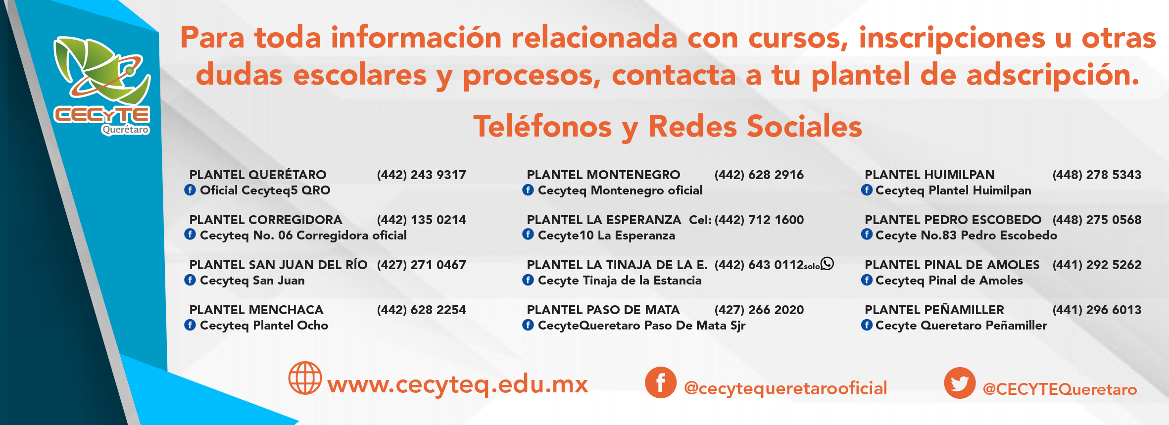 Cecyte - #ExamenÚnico2021 Para mayores informes y dudas, comunicate al ...