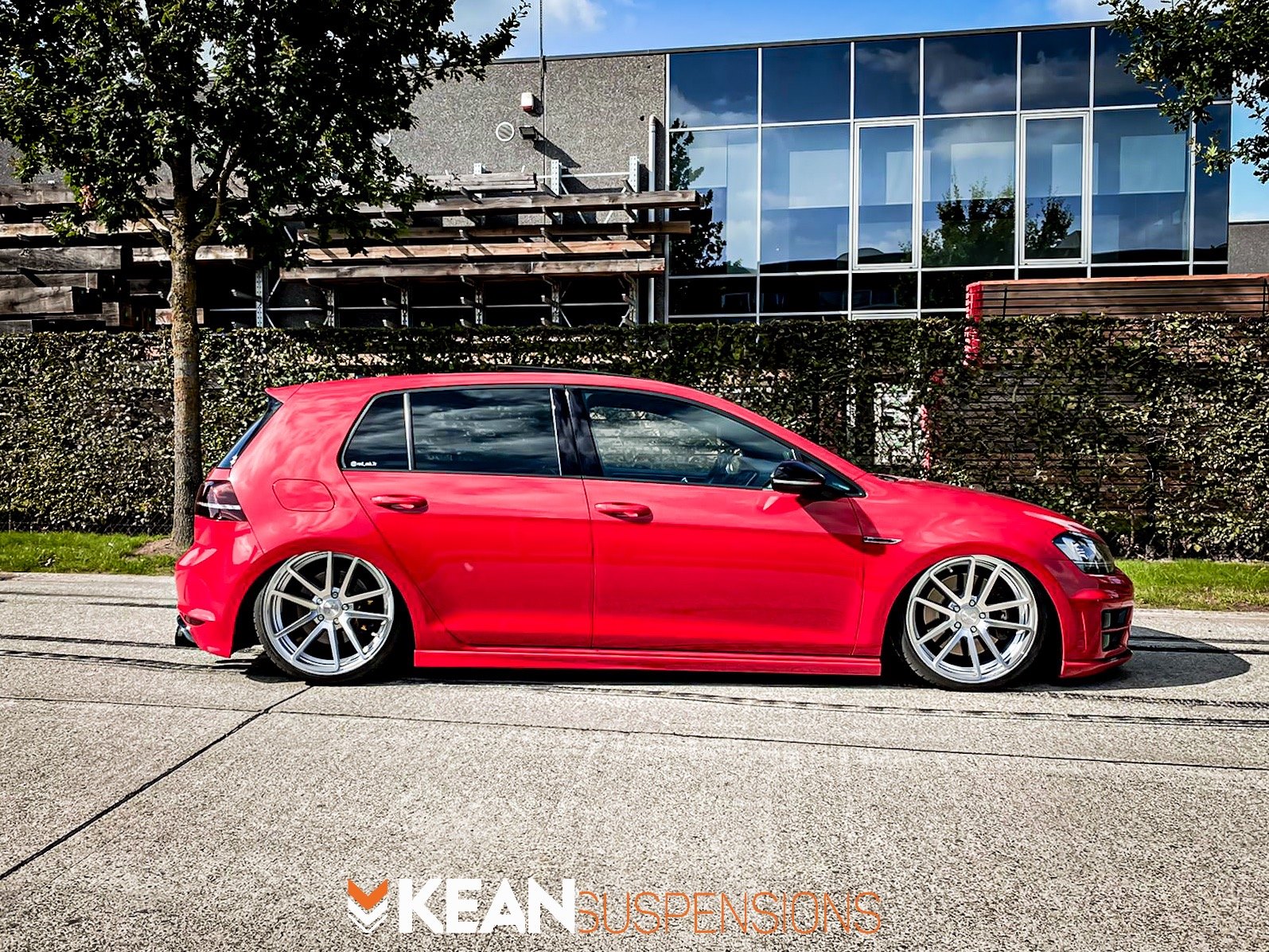 VW Golf 7 R dropped on KEAN performance... - Kean Suspensions