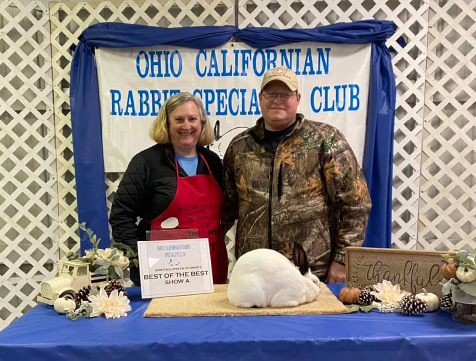 Congratulations... - Ohio Californian Rabbit Specialty Club
