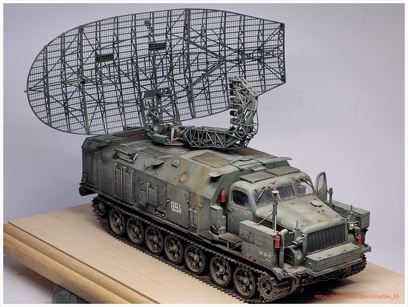 Trumpeter model P-40/1S12 long track S-band acquisition radar