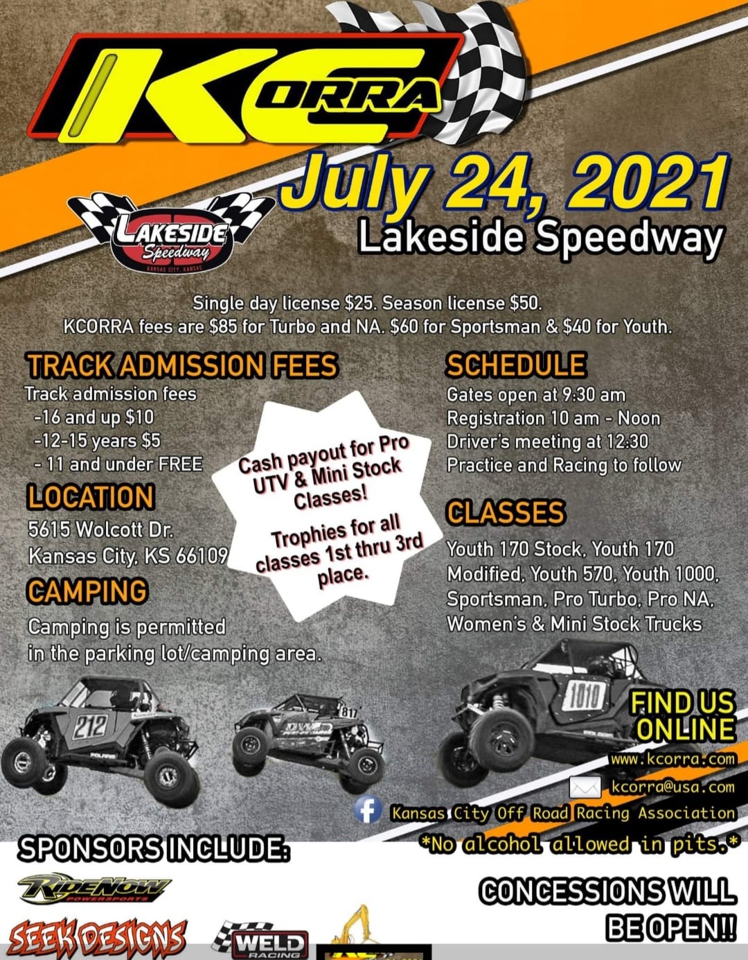 This Saturday, July 24th we present... - Lakeside Speedway