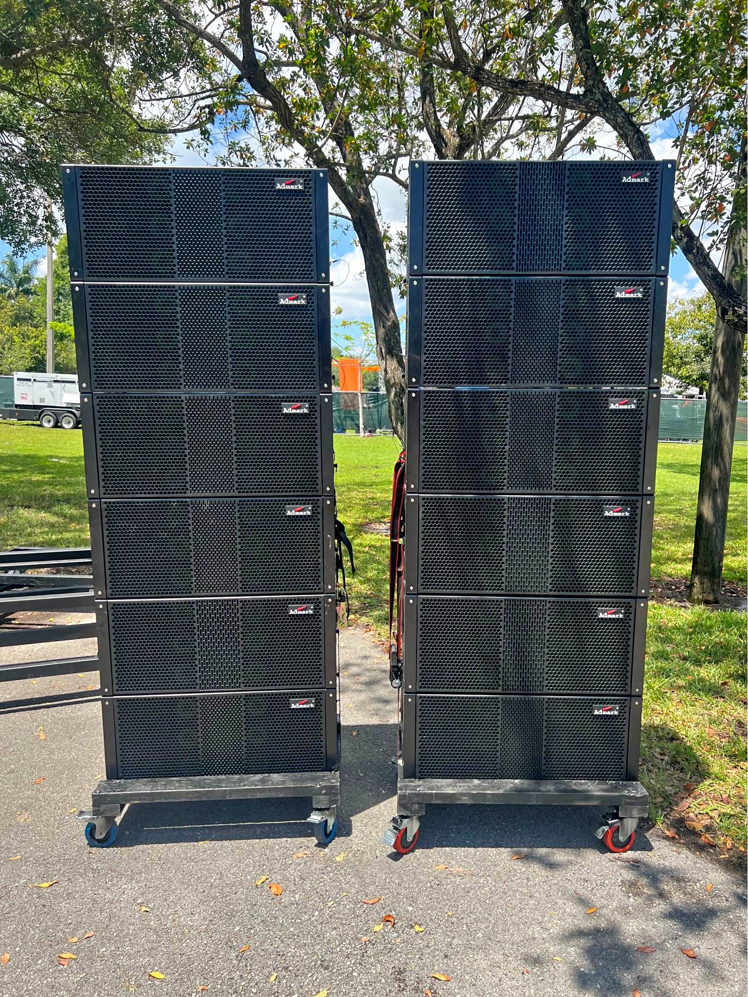 12x Admark L5A Active Line Arrays - Speakers & Subwoofers - Greensboro ...
