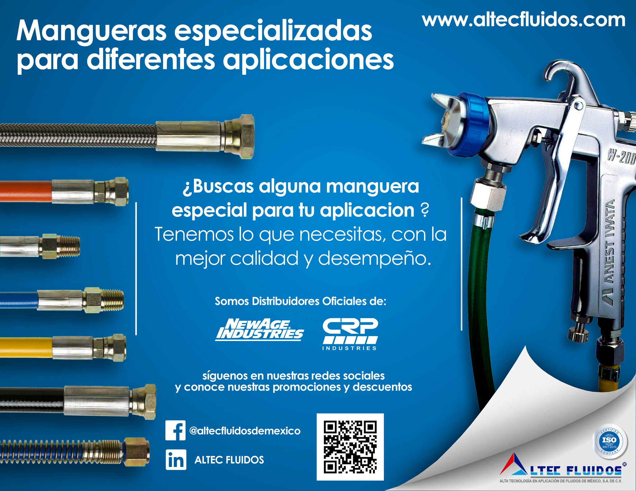 Tenemos mangueras... - Altec Fluidos De Mexico Sa De Cv