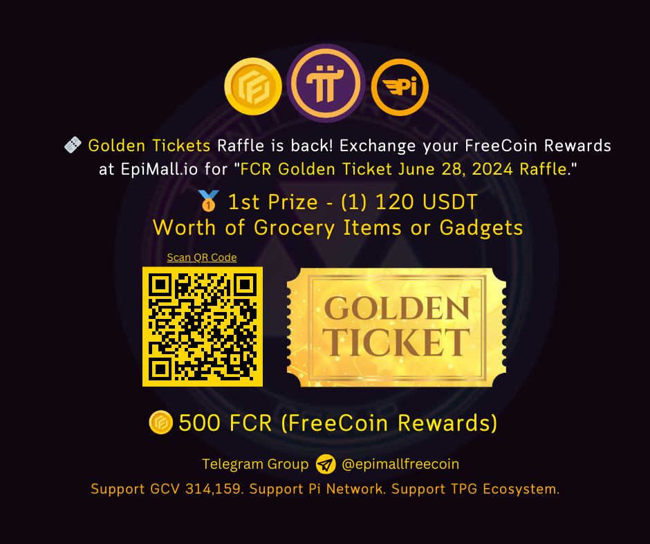 ExpressPi - 🎉 Golden Tickets Raffle is back! Exchange your...